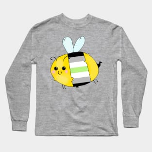 Pride Bees - Agender Long Sleeve T-Shirt